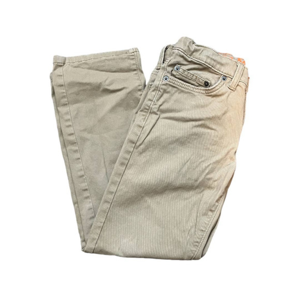 Boys Khaki‎ Jeans Size 8 Straight Urban Pipeline Adjustable Waist